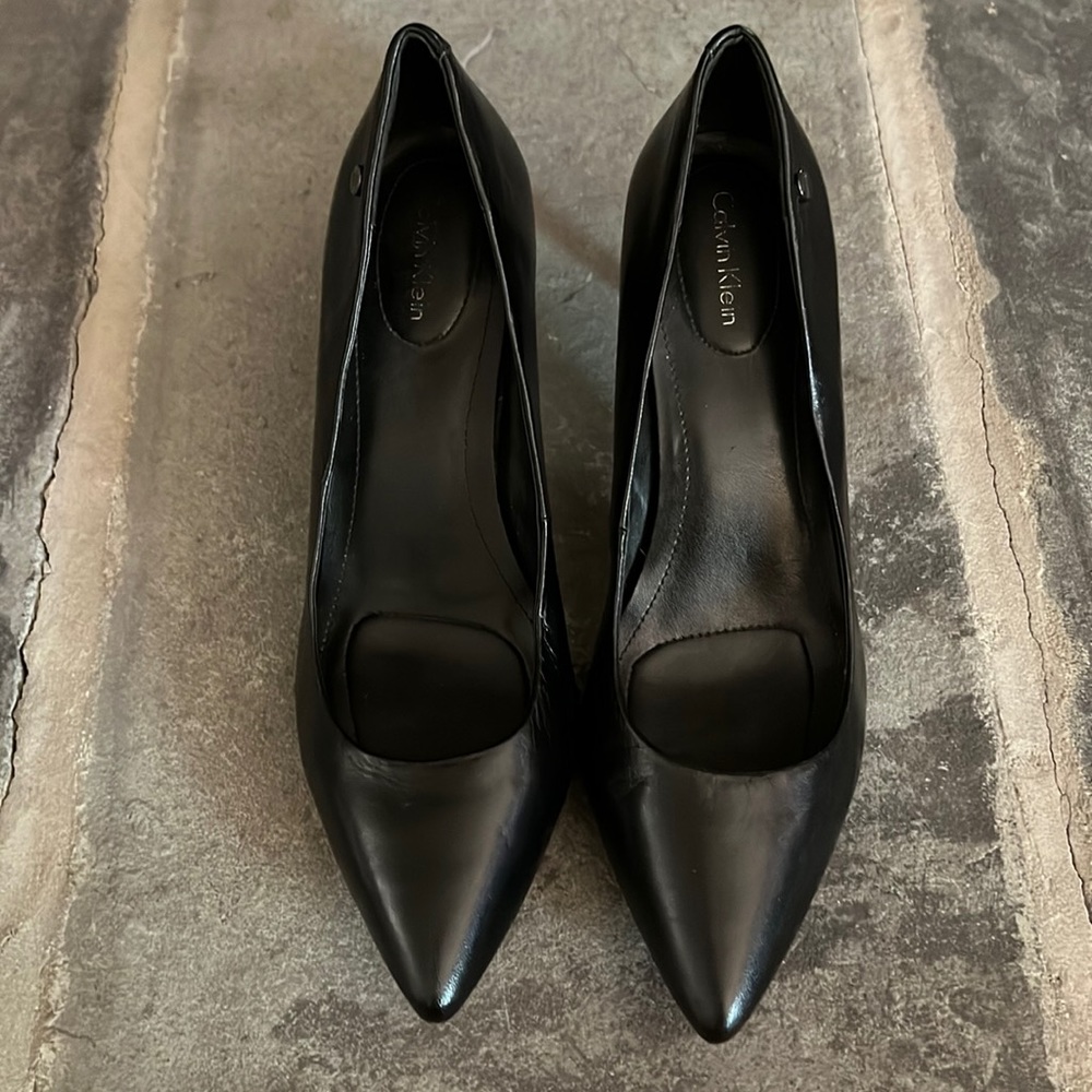 Calvin Klein black heels